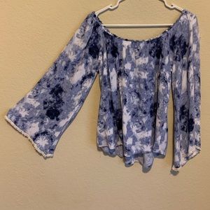 Off Shoulder Crop Top